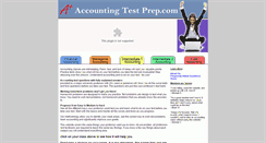 Desktop Screenshot of accountingtestprep.com